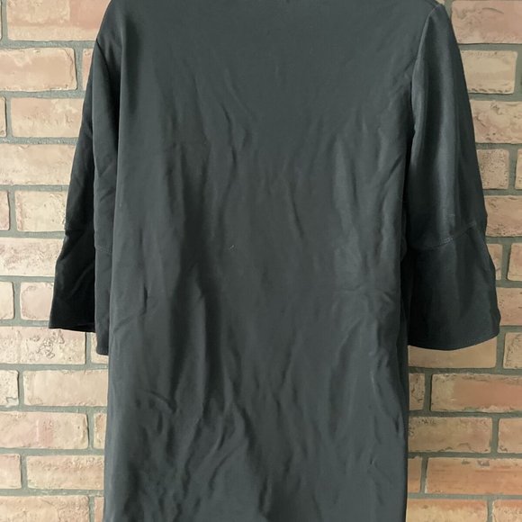 Susan Graver Style Size PL Black Blouse - Picture 7 of 9